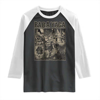 Baba Yaga House Raglan Shirt Slavic Folklore Russia Fairy Tale Horror Fans - Wonder Print Shop