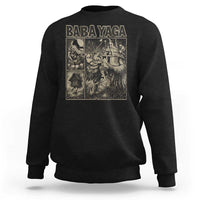 Baba Yaga House Sweatshirt Slavic Folklore Russia Fairy Tale Horror Fans - Wonder Print Shop