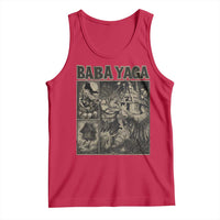 Baba Yaga House Tank Top Slavic Folklore Russia Fairy Tale Horror Fans - Wonder Print Shop