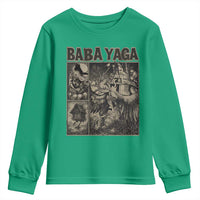 Baba Yaga House Youth Sweatshirt Slavic Folklore Russia Fairy Tale Horror Fans - Wonder Print Shop