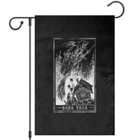 Baba Yaga House Tarot Card Garden Flag Botanical Slavic Folklore Pagan Witchy - Wonder Print Shop