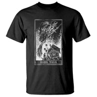 Baba Yaga House Tarot Card T Shirt Botanical Slavic Folklore Pagan Witchy - Wonder Print Shop