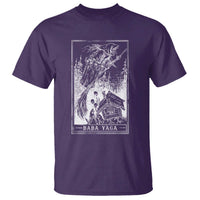 Baba Yaga House Tarot Card T Shirt Botanical Slavic Folklore Pagan Witchy - Wonder Print Shop