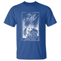 Baba Yaga House Tarot Card T Shirt Botanical Slavic Folklore Pagan Witchy - Wonder Print Shop