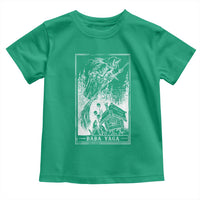 Baba Yaga House Tarot Card Toddler T Shirt Botanical Slavic Folklore Pagan Witchy - Wonder Print Shop