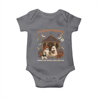 Gilmore Ghouls Halloween Baby Onesie Retro Book Lover Cute Ghost Fall Pumpkin - Wonder Print Shop