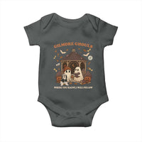 Gilmore Ghouls Halloween Baby Onesie Retro Book Lover Cute Ghost Fall Pumpkin - Wonder Print Shop