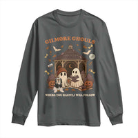 Gilmore Ghouls Halloween Long Sleeve Shirt Retro Book Lover Cute Ghost Fall Pumpkin - Wonder Print Shop