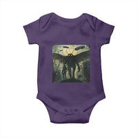 Mothman Aliens Baby Onesie Funny Cryptid Alien UFO - Wonder Print Shop