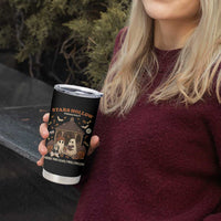 Halloween Stars Hollow Tumbler Cup Retro Book Lover Cute Ghost Fall Pumpkin - Wonder Print Shop