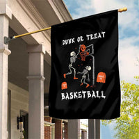 Halloween Skeleton Basketball Garden Flag Funny Basketballer Sports Player - Wonder Print Shop