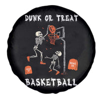 Halloween Skeleton Basketball Spare Tire Cover Funny Basketballer Sports Player - Wonder Print Shop