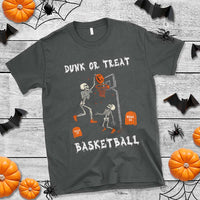 Halloween Skeleton Basketball T Shirt Funny Basketballer Sports Player - Wonder Print Shop