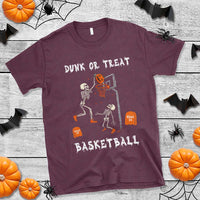 Halloween Skeleton Basketball T Shirt Funny Basketballer Sports Player - Wonder Print Shop