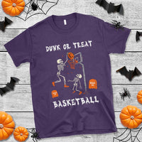 Halloween Skeleton Basketball T Shirt Funny Basketballer Sports Player - Wonder Print Shop