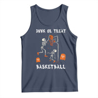 Halloween Skeleton Basketball Tank Top Funny Basketballer Sports Player - Wonder Print Shop