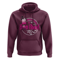 Breast Cancer Is Boo Sheet Hoodie October Ghost Pink Ribbon - Wonder Print Shop