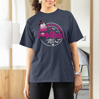 Breast Cancer Is Boo Sheet T Shirt For Women October Ghost Pink Ribbon - Wonder Print Shop
