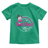 Breast Cancer Is Boo Sheet Toddler T Shirt October Ghost Pink Ribbon - Wonder Print Shop
