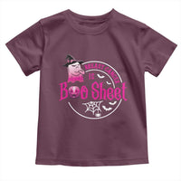 Breast Cancer Is Boo Sheet Toddler T Shirt October Ghost Pink Ribbon - Wonder Print Shop