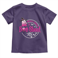 Breast Cancer Is Boo Sheet Toddler T Shirt October Ghost Pink Ribbon - Wonder Print Shop