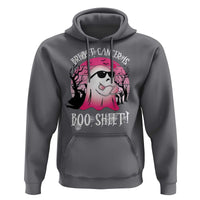 Breast Cancer Is Boo Sheet Hoodie In October Ghost Wear Pink - Wonder Print Shop