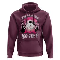 Breast Cancer Is Boo Sheet Hoodie In October Ghost Wear Pink - Wonder Print Shop