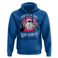 Breast Cancer Is Boo Sheet Hoodie In October Ghost Wear Pink - Wonder Print Shop