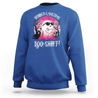 Breast Cancer Is Boo Sheet Sweatshirt In October Ghost Wear Pink - Wonder Print Shop
