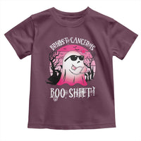 Breast Cancer Is Boo Sheet Toddler T Shirt In October Ghost Wear Pink - Wonder Print Shop