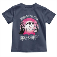 Breast Cancer Is Boo Sheet Toddler T Shirt In October Ghost Wear Pink - Wonder Print Shop