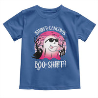 Breast Cancer Is Boo Sheet Toddler T Shirt In October Ghost Wear Pink - Wonder Print Shop