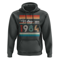 1984 Retro Birthday Hoodie Vintage 42th Birthday Gift Classic 90s Style - Wonder Print Shop