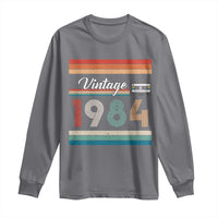 1984 Retro Birthday Long Sleeve Shirt Vintage 42th Birthday Gift Classic 90s Style - Wonder Print Shop