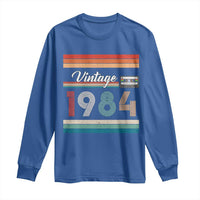 1984 Retro Birthday Long Sleeve Shirt Vintage 42th Birthday Gift Classic 90s Style - Wonder Print Shop