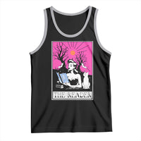 The Reader Tarot Tank Top Witch Reading Book Club Occult Cat Mom - Wonder Print Shop