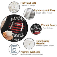 Funny Make Fantasy Football Great Again Throw Blanket - Wonder Print Shop