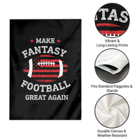 Funny Make Fantasy Football Great Again Garden Flag - Wonder Print Shop