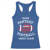 Funny Make Fantasy Football Great Again Racerback Tank Top - Wonder Print Shop