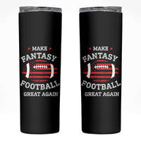 Funny Make Fantasy Football Great Again Skinny Tumbler - Wonder Print Shop