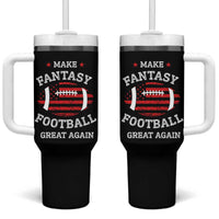 Funny Make Fantasy Football Great Again Tumbler With Handle - Wonder Print Shop