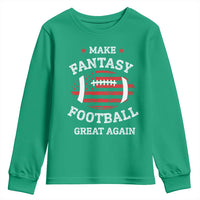 Funny Make Fantasy Football Great Again Youth Sweatshirt - Wonder Print Shop