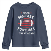 Funny Make Fantasy Football Great Again Youth Sweatshirt - Wonder Print Shop