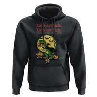Grammar English Teacher Hoodie Funny Halloween Dinosaurs Pumpkin Punctuation Saves Lives
