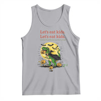 Grammar English Teacher Tank Top Funny Halloween Dinosaurs Pumpkin Punctuation Saves Lives