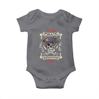 Skull Pirate Let The Pirate Shenanigans Begin Baby Onesie Halloween Crossbones Freebooter