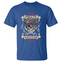 Skull Pirate Let The Pirate Shenanigans Begin T Shirt Halloween Crossbones Freebooter