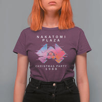 Christmas Nakatomi Plaza T Shirt For Women Xmas Party 2024 Ugly Gift - Wonder Print Shop