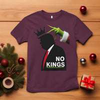 Funny Christmas No Kings in America T Shirt - Wonder Print Shop