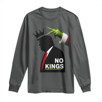 Funny Christmas No Kings in America Long Sleeve Shirt - Wonder Print Shop